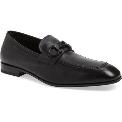 Salvatore Ferragamo Asten Bit Loafer, M/W - Black