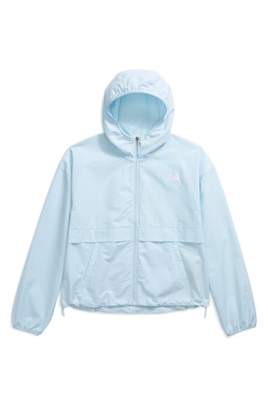 The North Face Women's Easy Wind Full-zip Jacket In Barely Blue