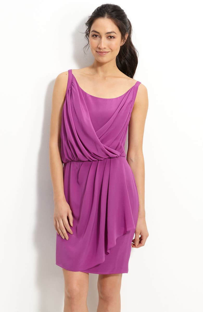 Suzi Chin for Maggy Boutique Drape Blouson Bodice Dress | Nordstrom