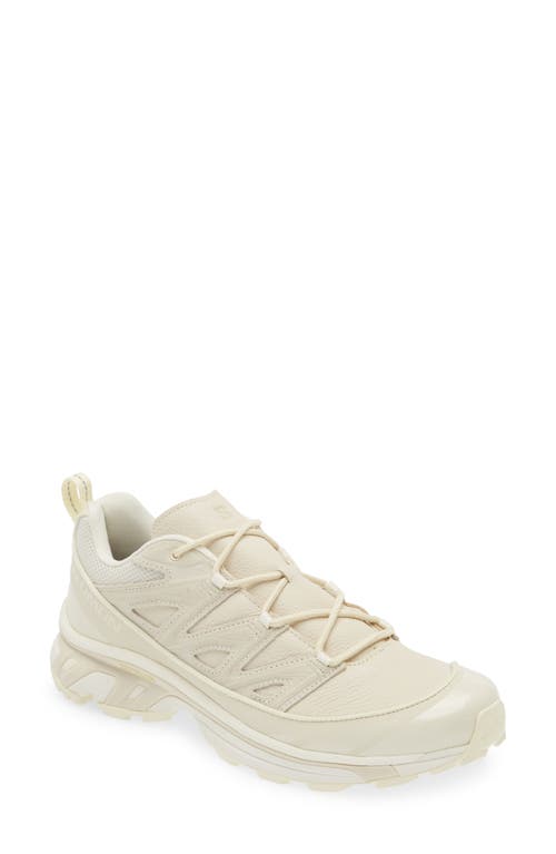 Salomon Gender Inclusive Xt-6 Expanse Sneaker In Vanilla/almond Milk/tyellow