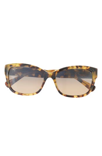 Maui Jim 55mm Cat Eye Sunglasses In Tortoise Tortoise Bronze