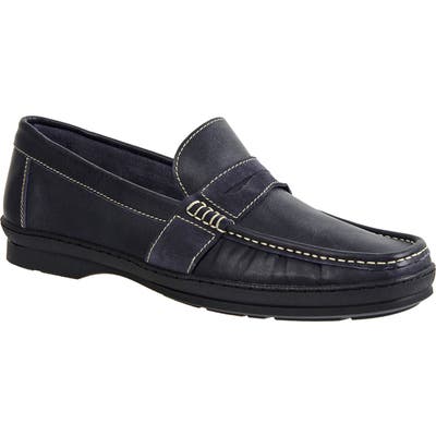 Sandro Moscoloni Reid Penny Loafer, Blue