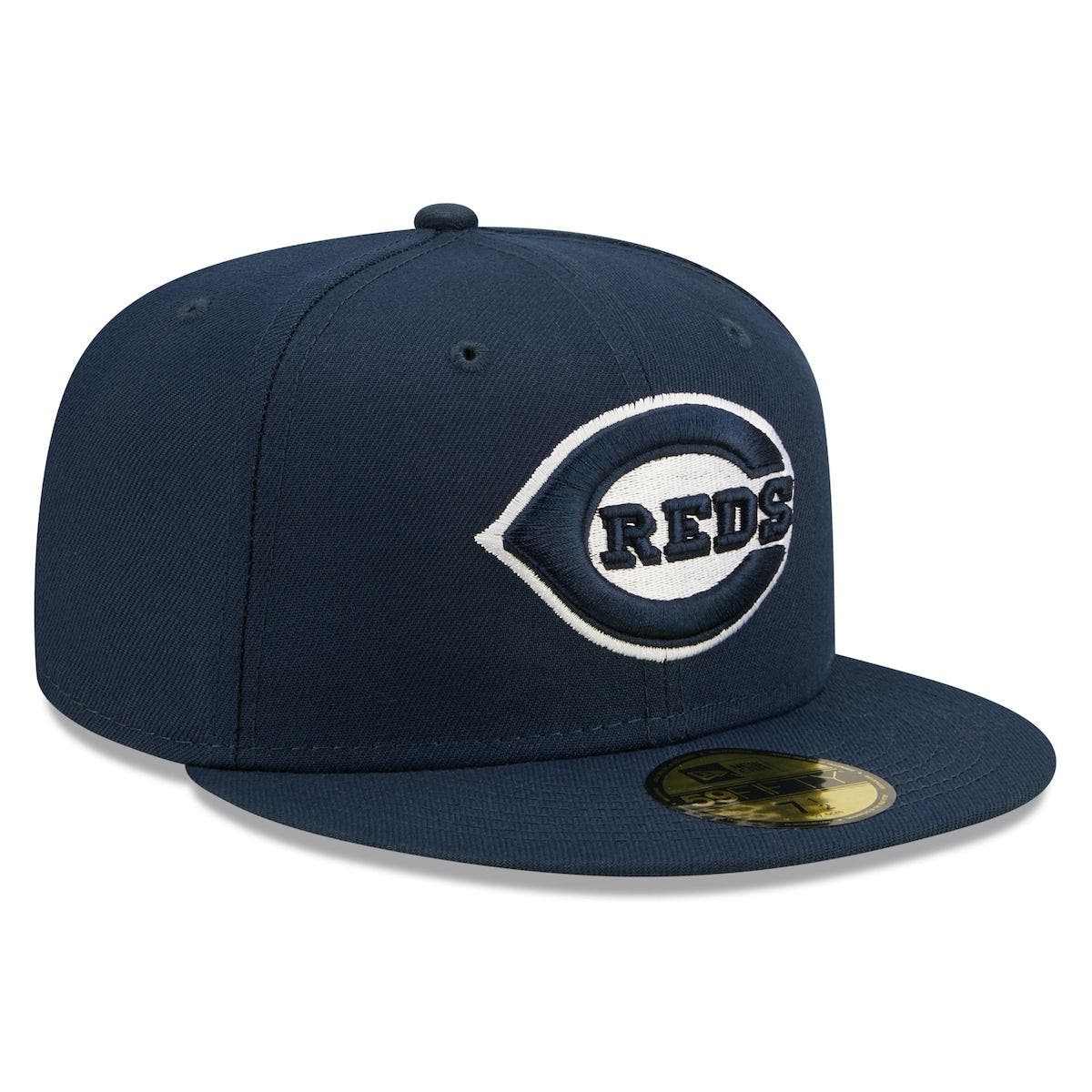 New Era Men's New Era Navy Cincinnati Reds Cooperstown Collection