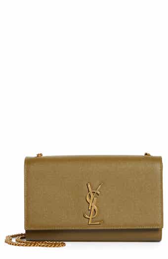 Saint Laurent Small Kate Tassel Crossbody Bag in Brown Suede Leather  ref.795863 - Joli Closet