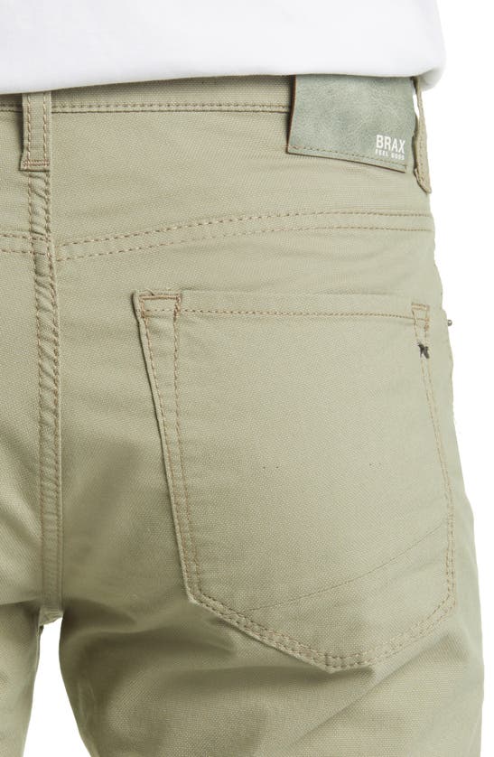 Shop Brax Chuck Modern Fit Stretch Five Pocket Pants In Manzanilla