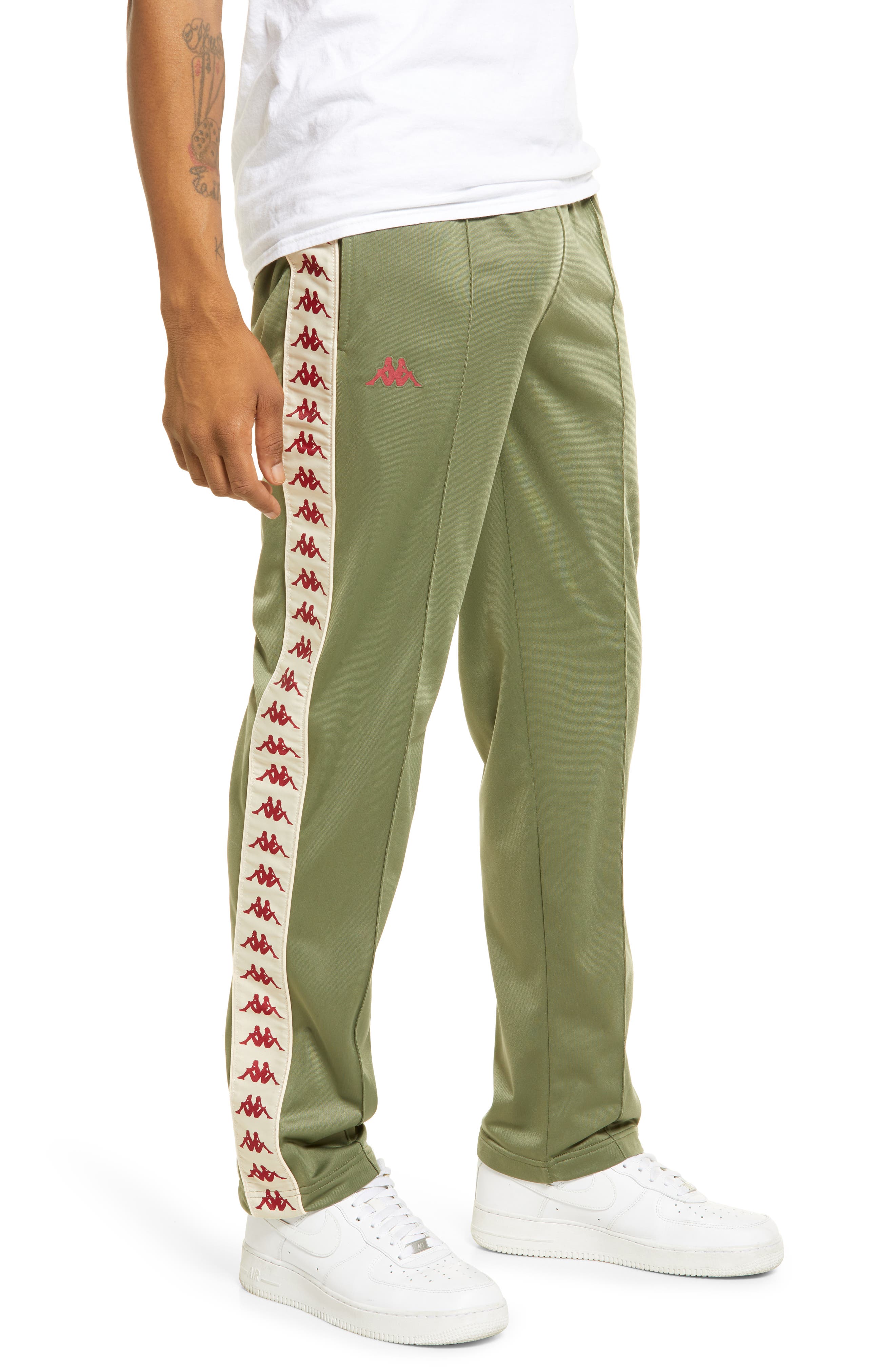 kappa slim fit pants