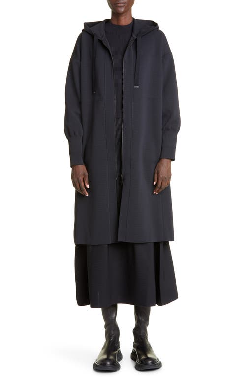 CFCL Milan Rib Coat in Black