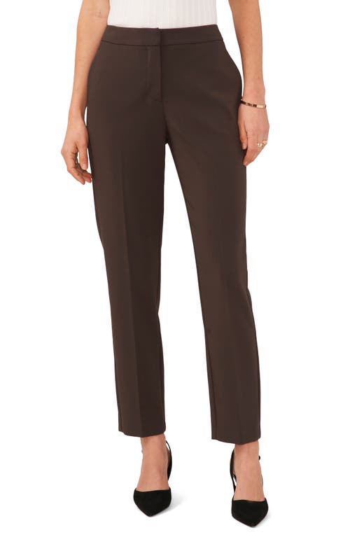 Vince Camuto Straight Leg Pants in Rich Chocolate