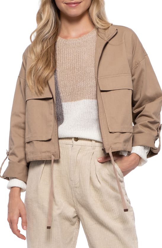 BLU PEPPER OVERSIZED UTILITY JACKET