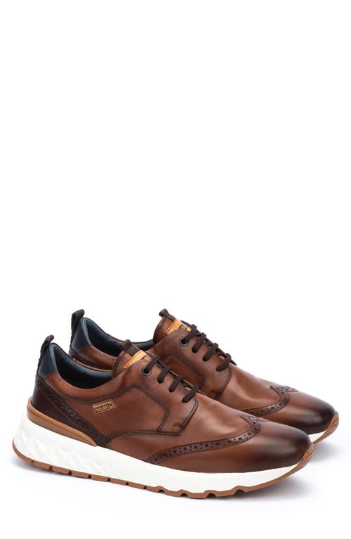 Shop Pikolinos Aranda Wingtip Derby Sneaker In Cuero