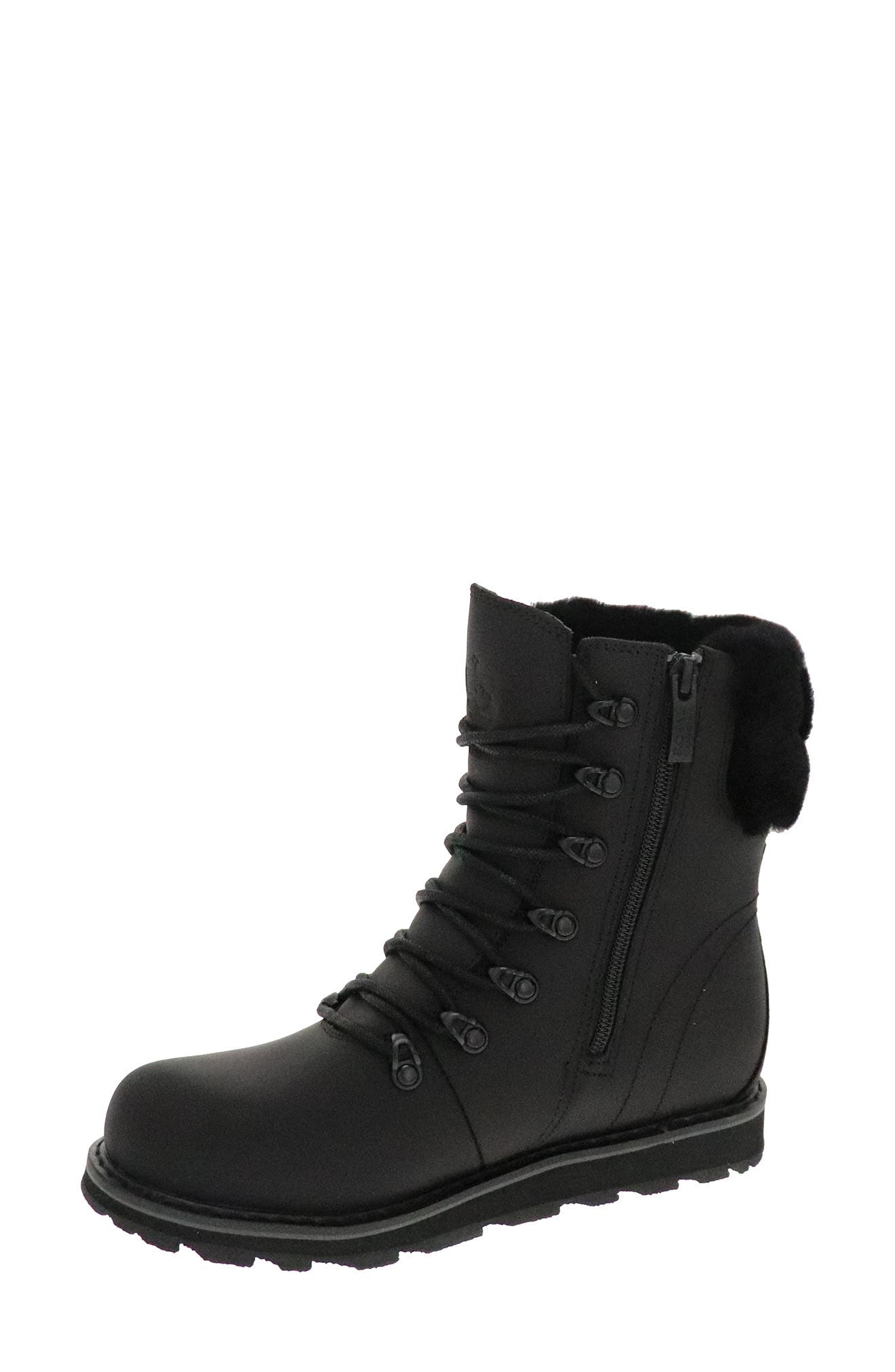 Royal Canadian Cambridge Waterproof Boot with Genuine Shearling Trim