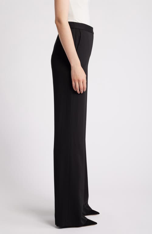 Kobi Halperin Andi High-rise Wide-leg Pants In Black