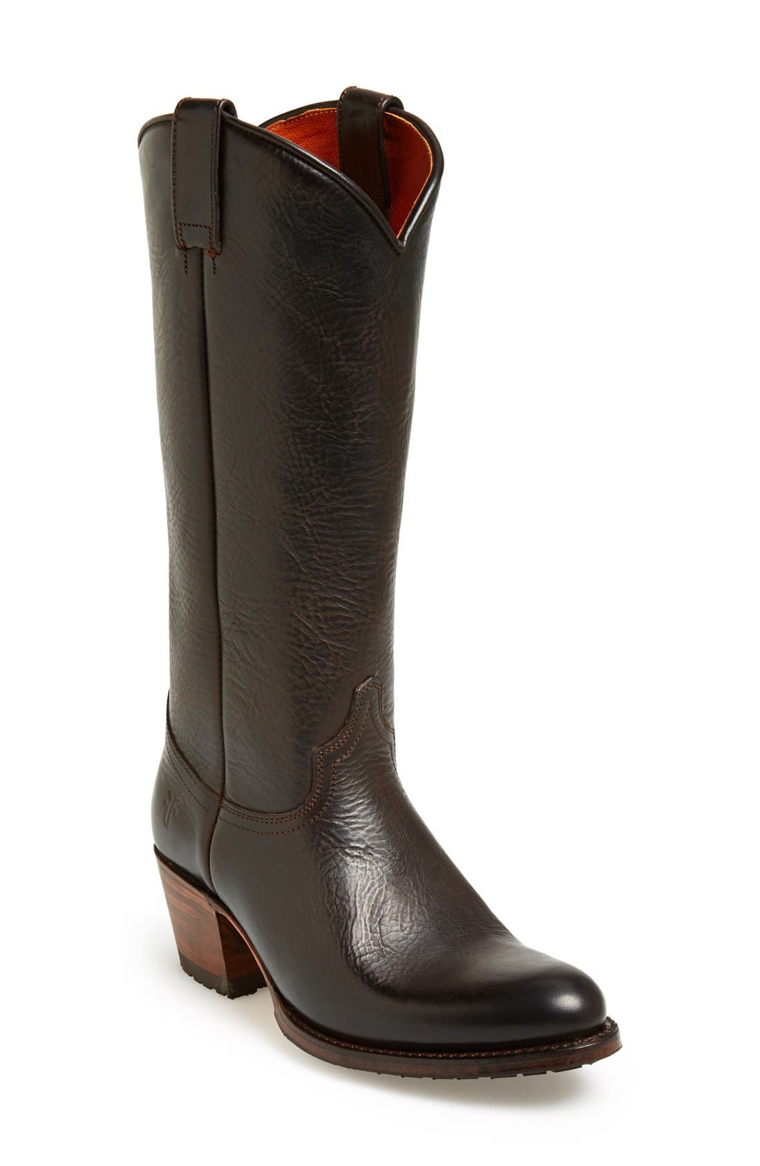 Frye 'Deborah' Leather Tall Western Boot (Women) Nordstrom