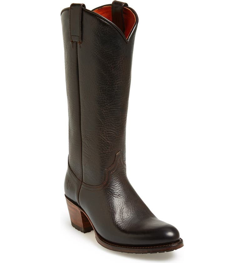 Frye 'Deborah' Leather Tall Western Boot (Women) | Nordstrom