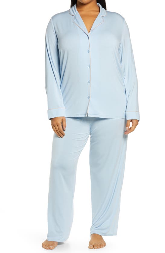 Nordstrom Moonlight Eco Pajamas In Blue Skyway