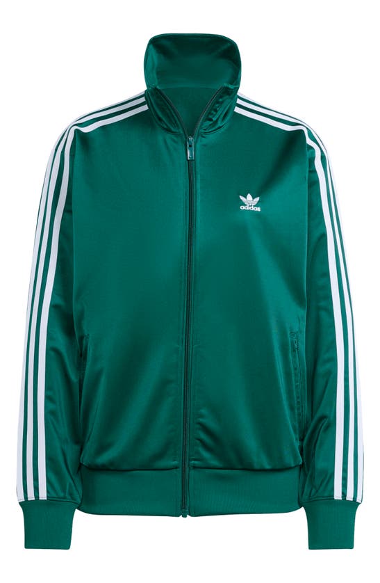 Adidas Originals Firebird Recycled Polyester Track Jacket In Collegiate Green