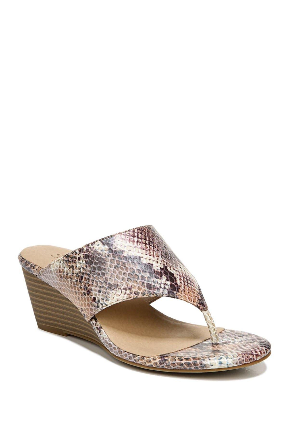 naturalizer snakeskin sandals