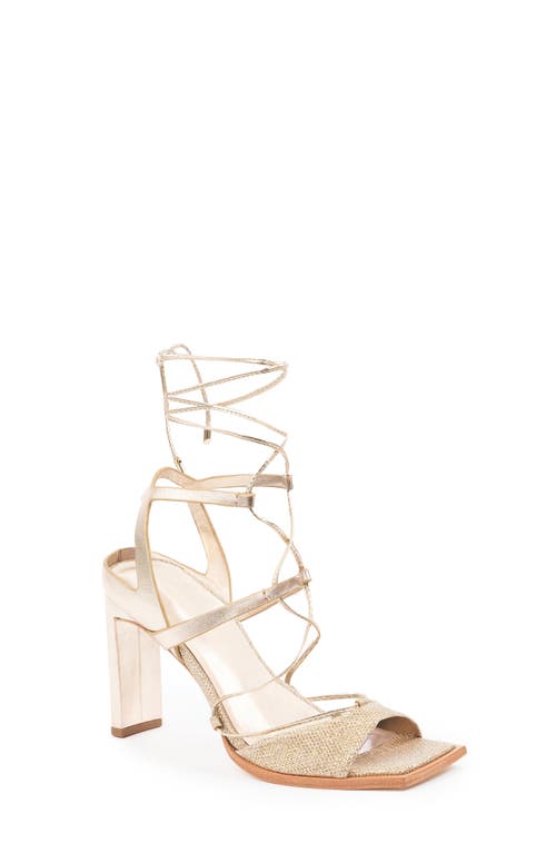 Daniella Shevel Pinot Pump In Metallic Gold