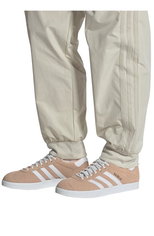 Shop Adidas Originals Adidas Gazelle Sneaker In Halo Blush/white/black