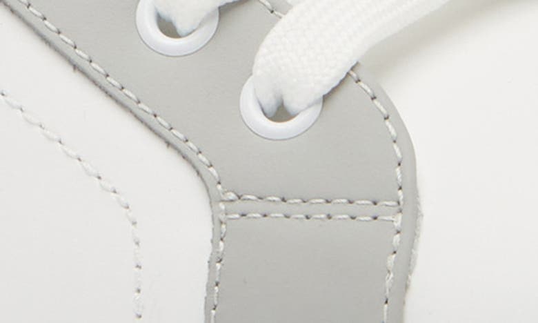Shop Dolce & Gabbana Portofino Calfskin Sneaker In Bianco/ Bianco