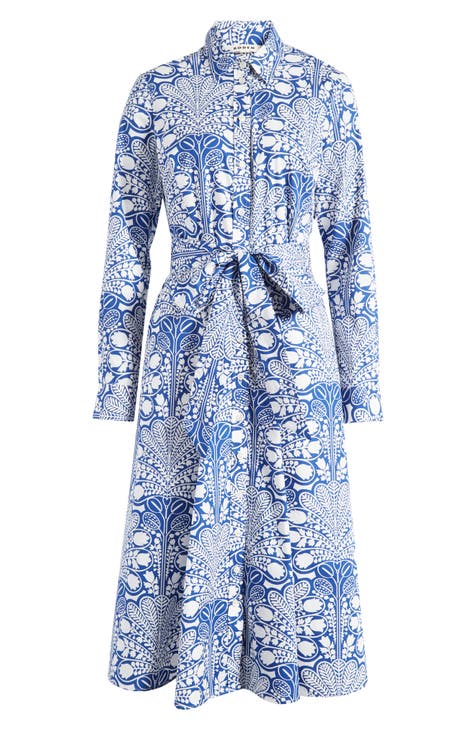 Boden Dress Blue Capri - Alhambra  Women's Clothing Boutique, Seattle