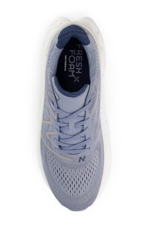 Shop New Balance Fresh Foam X More V4 Sneaker In Arctic Grey/natural Indigo