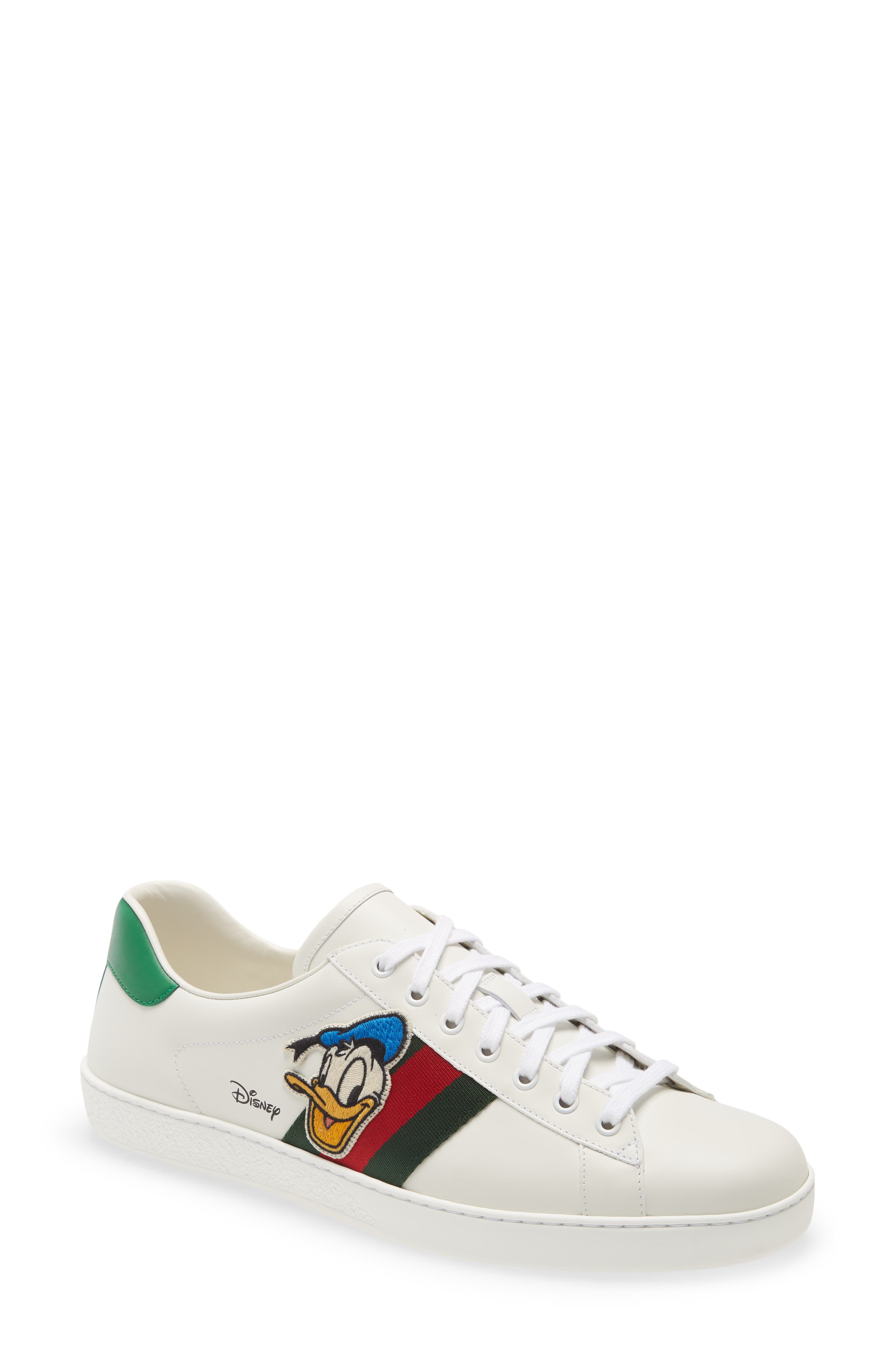 gucci donald duck loafers
