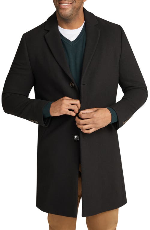 Johnny Bigg Xavier Overcoat in Black 