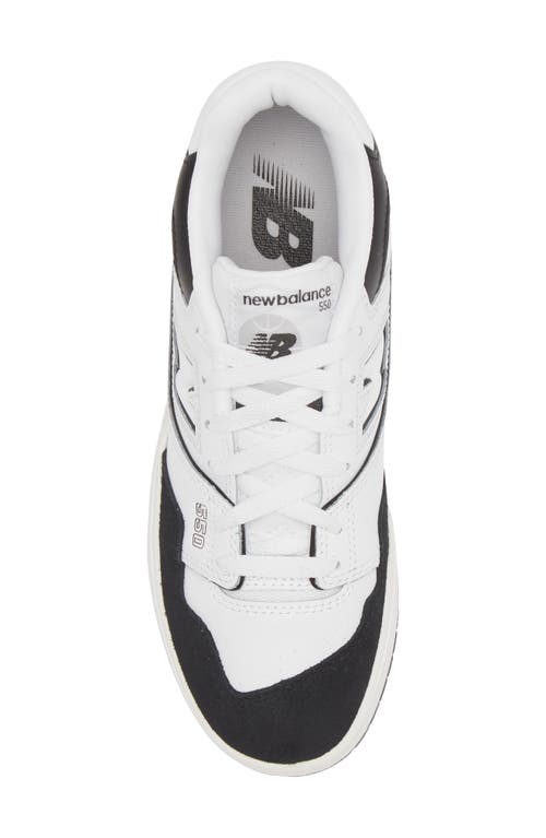 Shop New Balance 550 Basketball Sneaker In White/black