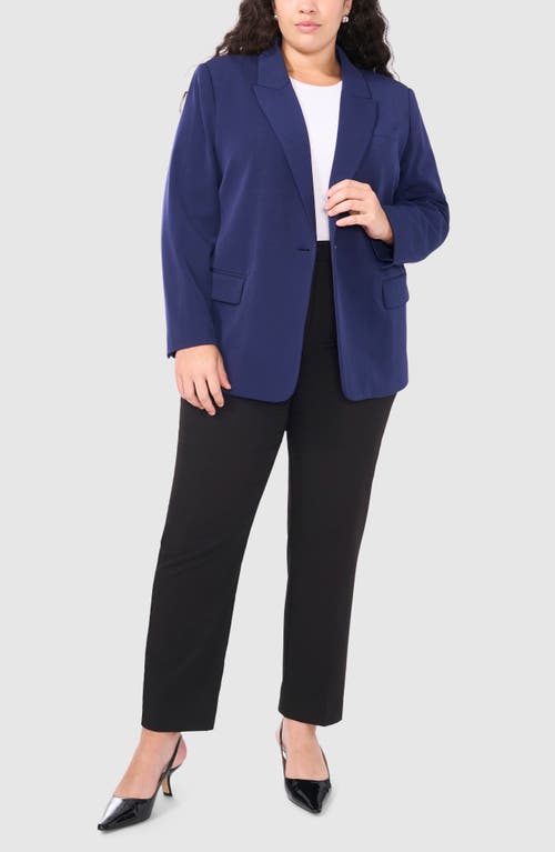 Shop Halogenr Halogen(r) Oversize One-button Blazer In Classic Navy