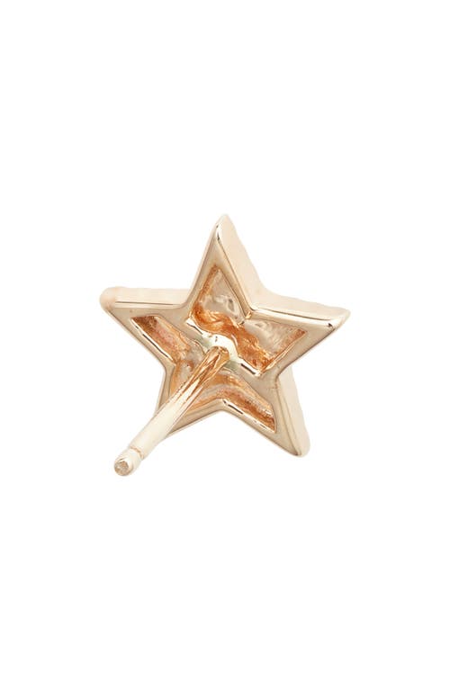 Shop Dana Rebecca Designs Diamond Fluted Star Stud Earrings In Yellow Gold