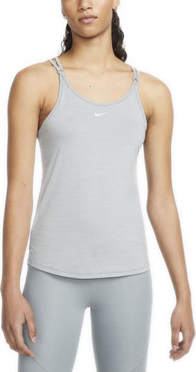 San Francisco Giants Nike Women's Fade Tri-Blend Tank Top - Gray