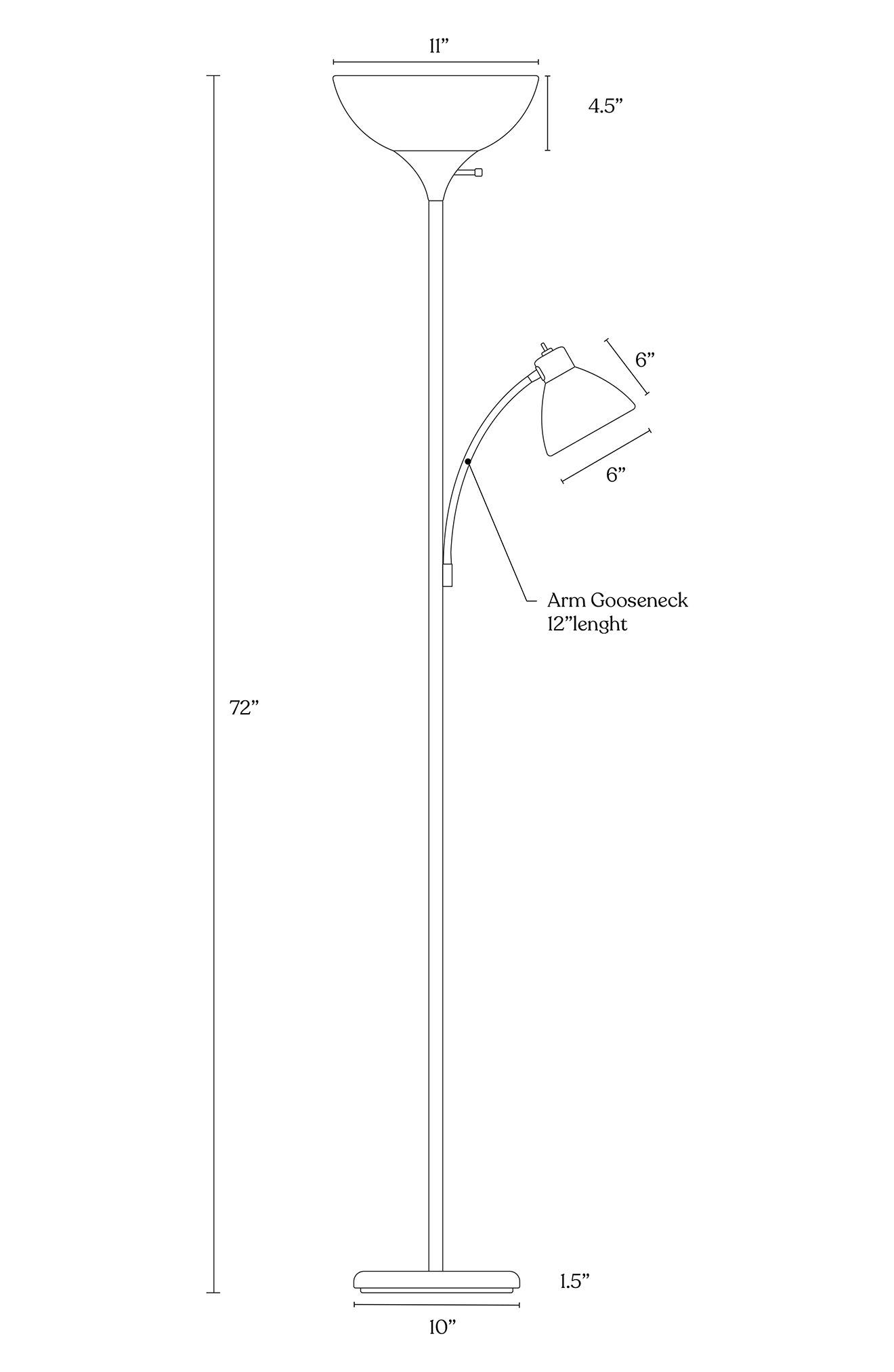 Brightech Sky Dome Plus LED Floor Lamp | Nordstrom