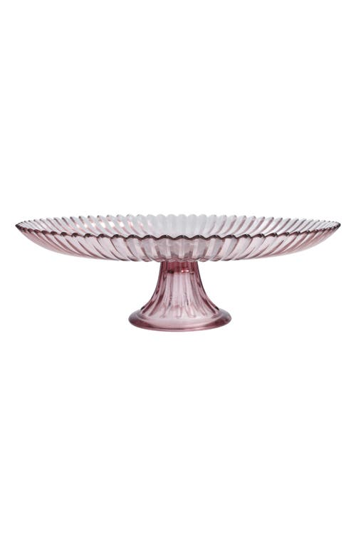 Fortessa Archie 13in Large Cake Stand In Pink