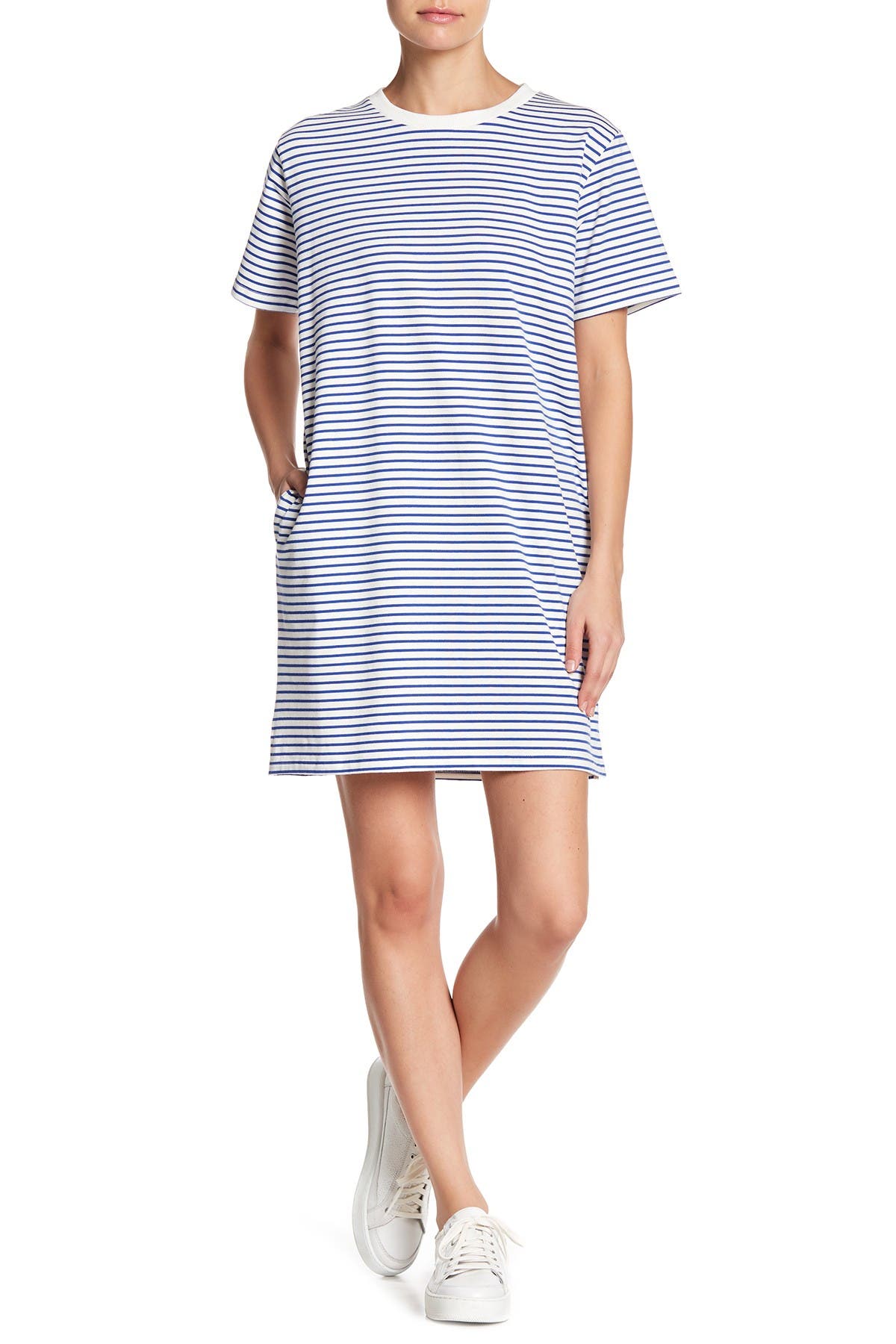 crew neck t shirt dress