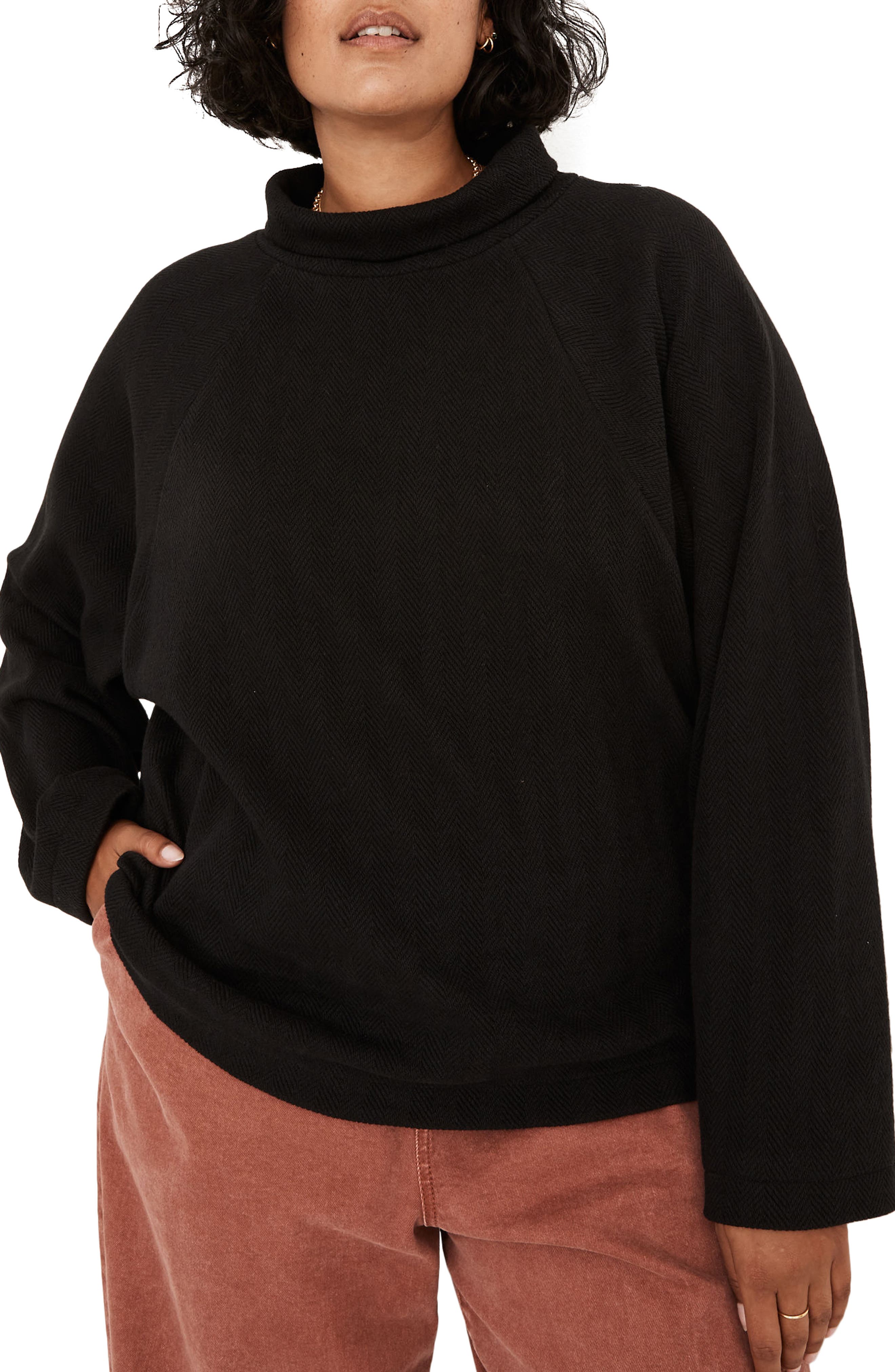 Madewell Brushed Herringbone Jacquard 