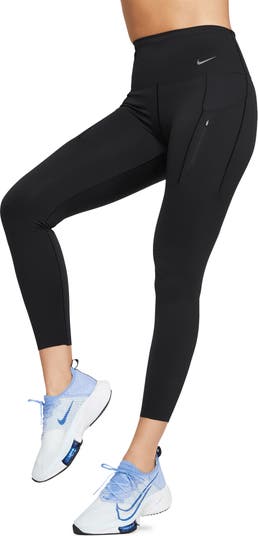 A Fitness Editor Reviews Nike Dri-FIT Go Firm Support High-Waisted 7/8  Leggings