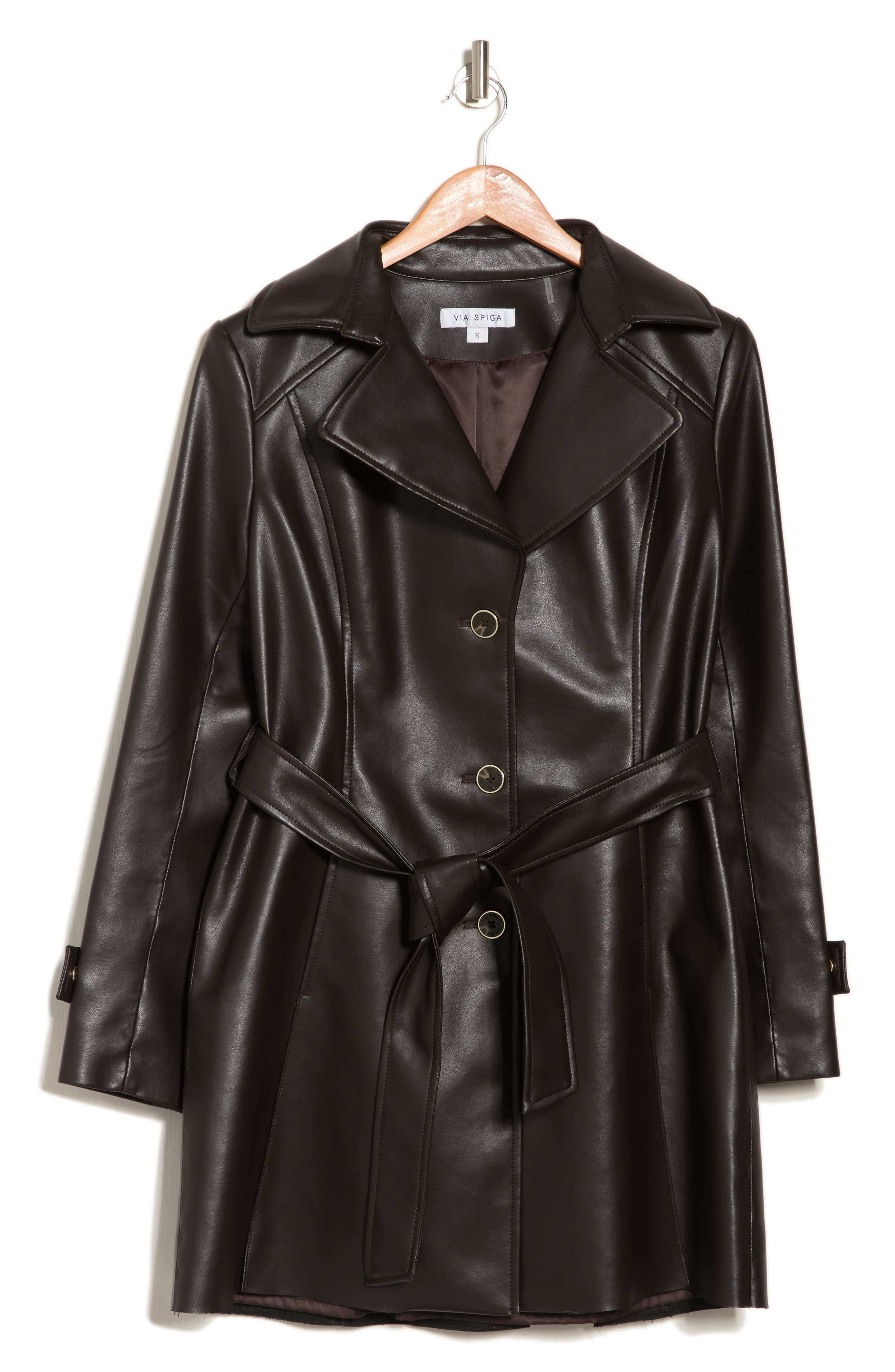 via spiga trench coat nordstrom rack