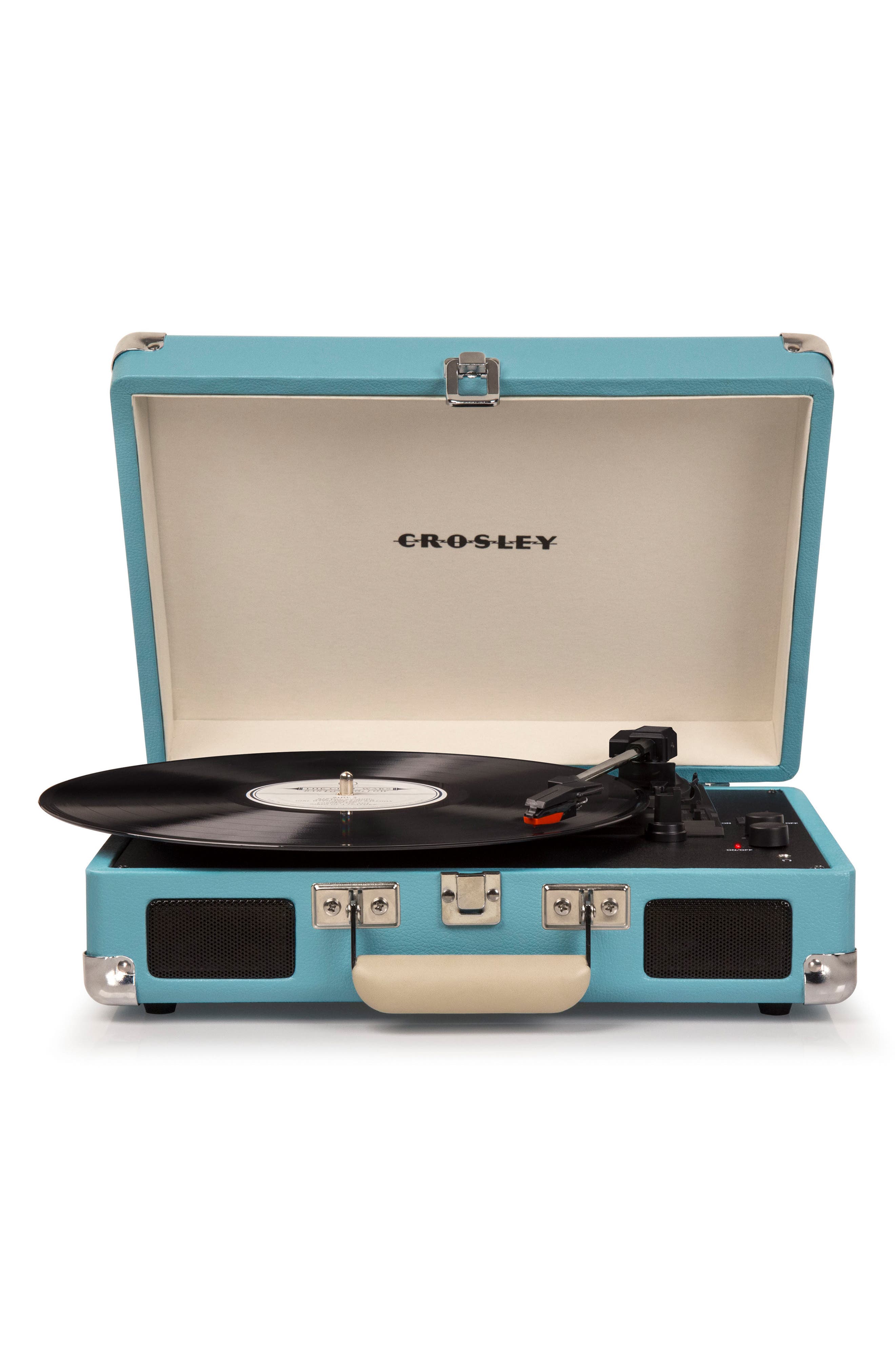 UPC 710244209366 product image for Crosley Radio Cruiser Deluxe Turntable, Size One Size - Blue/green | upcitemdb.com
