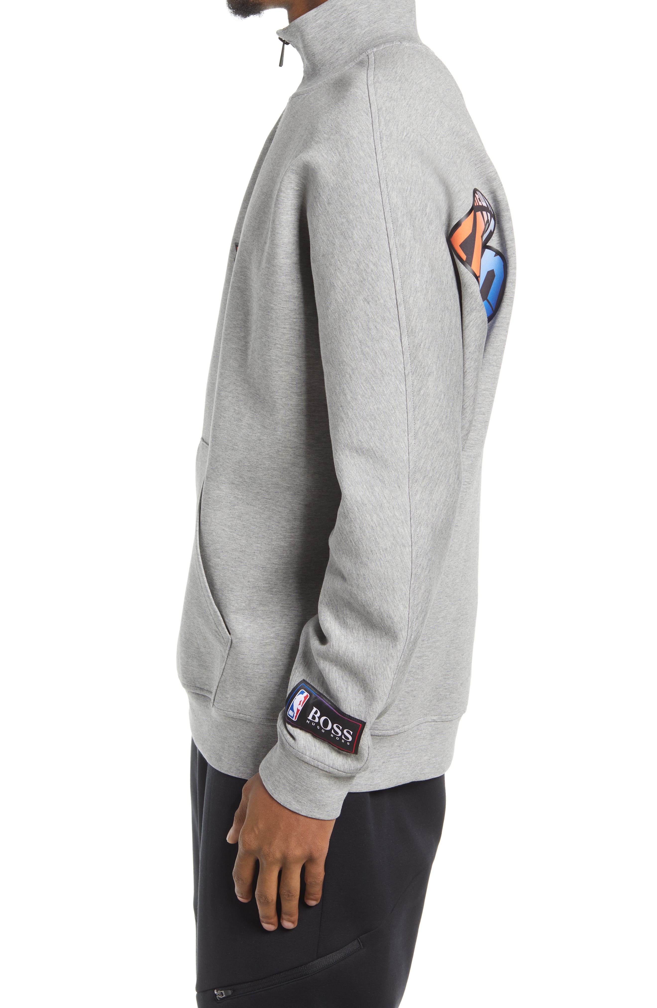 knicks quarter zip