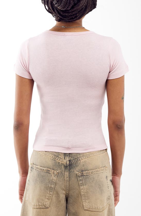 Shop Bdg Urban Outfitters Museum Of Youth Culture Cotton Baby Tee In Pink