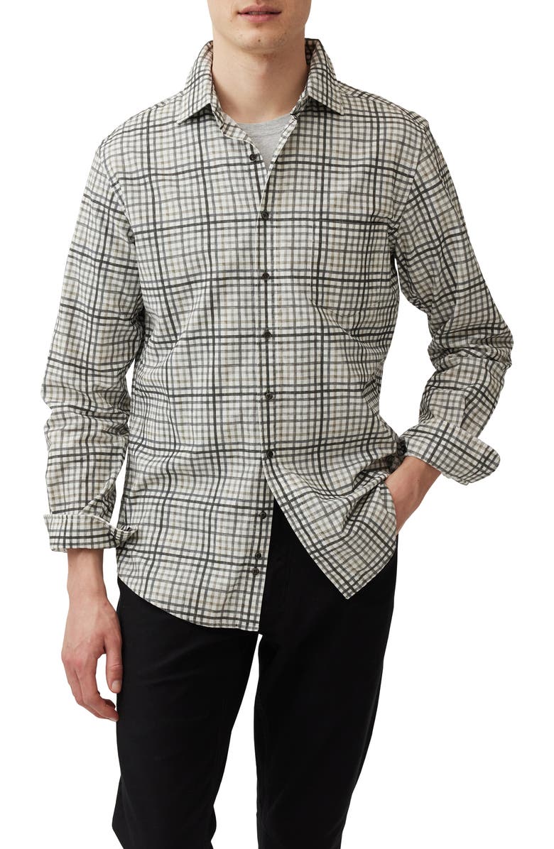 Rodd & Gunn Brookdale Check Cordoroy ButtonUp Shirt Nordstrom