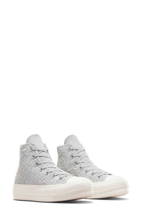 Converse Chuck Taylor All Star Lift High Top Sneaker Fossilized/Egret/Fossilized at Nordstrom,