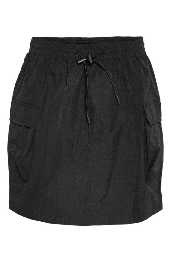 Shop Noisy May Molly Cargo Pocket Miniskirt In Black