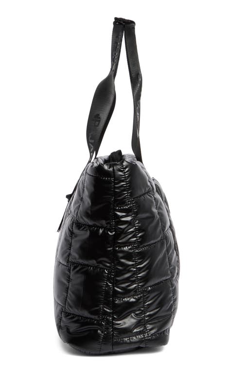 Pajar Quilted Nylon Tote Bag In Black