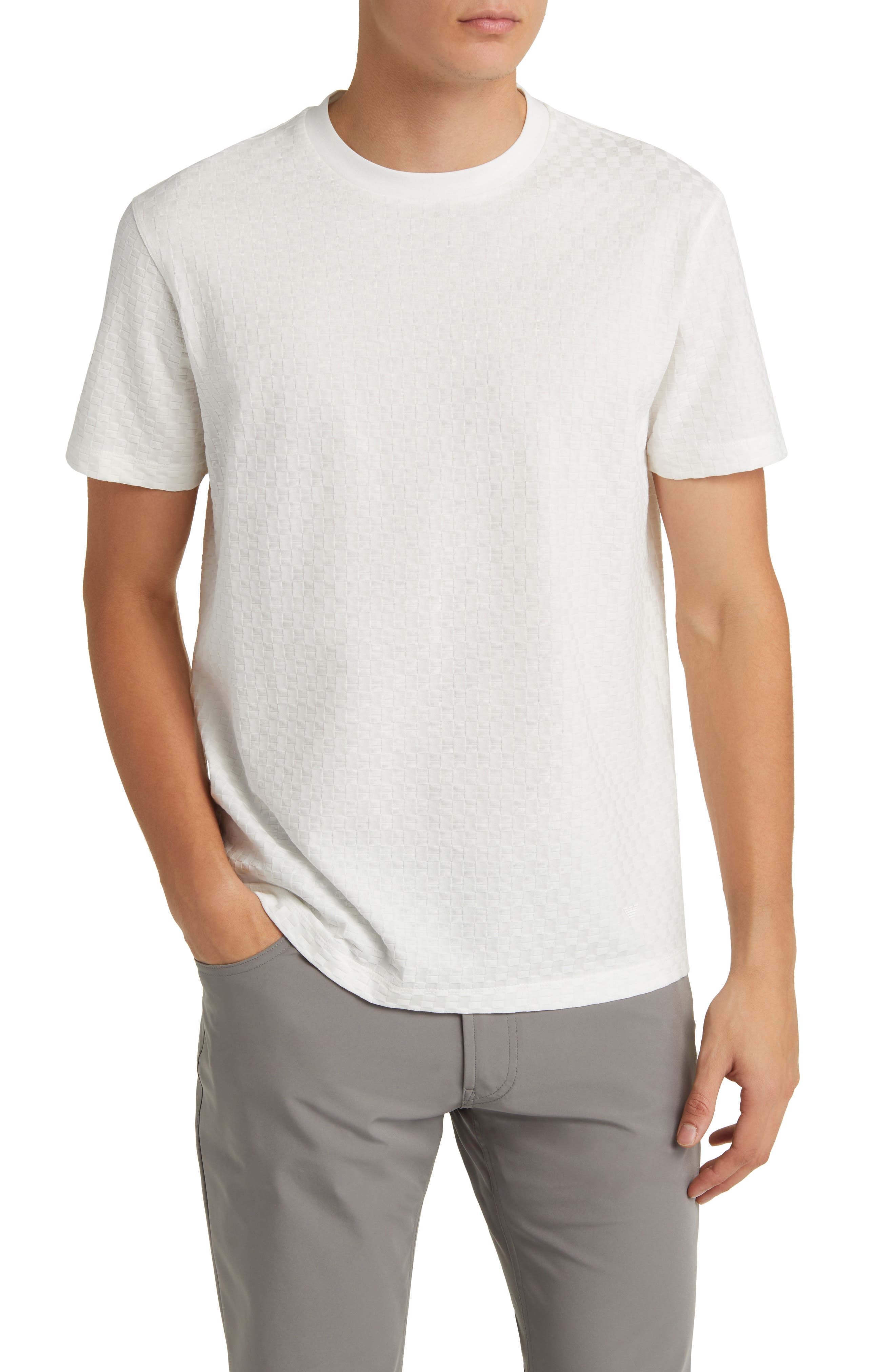 T-Shirt EMPORIO ARMANI Men color Grey