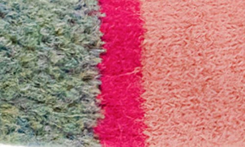 Marcus Adler Colorblock Crocheted Bolero In Green