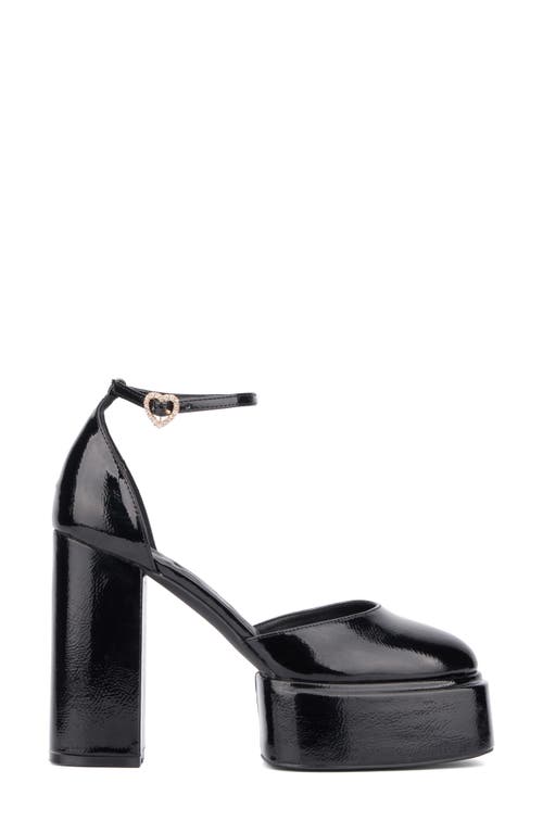 Shop Olivia Miller Jupiter Ankle Strap Platform Pump In Black