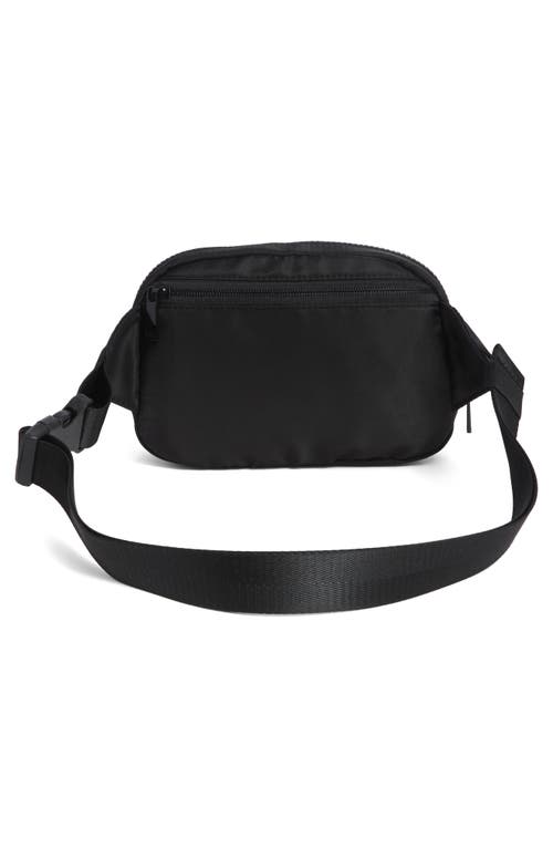 Shop Zella Convertible Belt Bag In Black