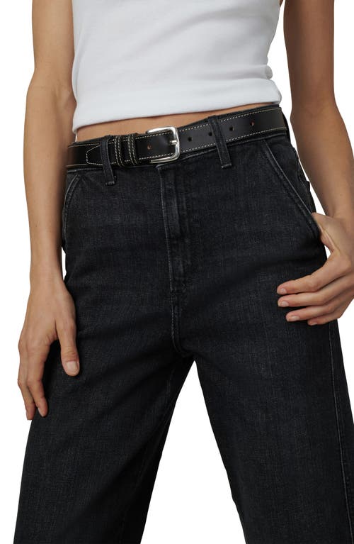 Shop Joe's The Trixie Cuffed Wide Leg Trouser Jeans In Mindset